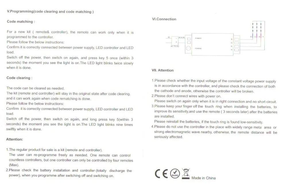 2,4 ГГц, RF сенсорный светодиодный двойной белый, CCT, RGB/RGBW контроллер сенсорный пульт дистанционного управления! 12-24 V