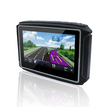Best Sale 4.3″ Touch screen Mini Motorcycle gps navigation FM bluetooth Waterproof IPX65 gps navigation with 8GB Free map