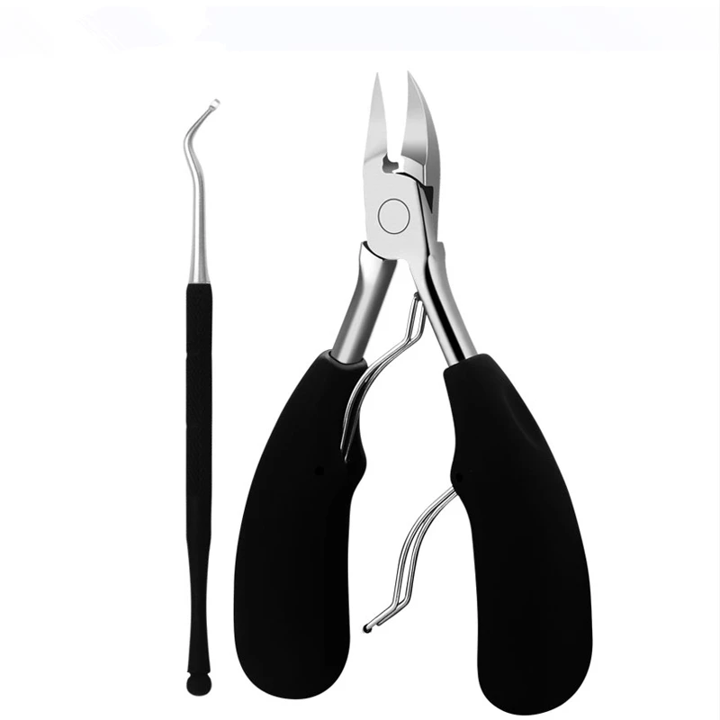 

Double Springs Stainless Steel Fingernail & Toenail Cuticle Nipper Trimming Cutter Scissor Plier Nail Clipper Cutter