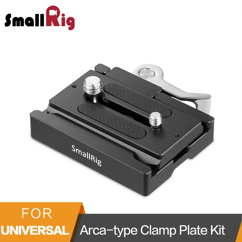 Braçadeira de Liberação Rápida e Placa tipo Arca Compatível para Câmera Smallrig Arca Estilo Dslr Gaiola – Tripés-2144