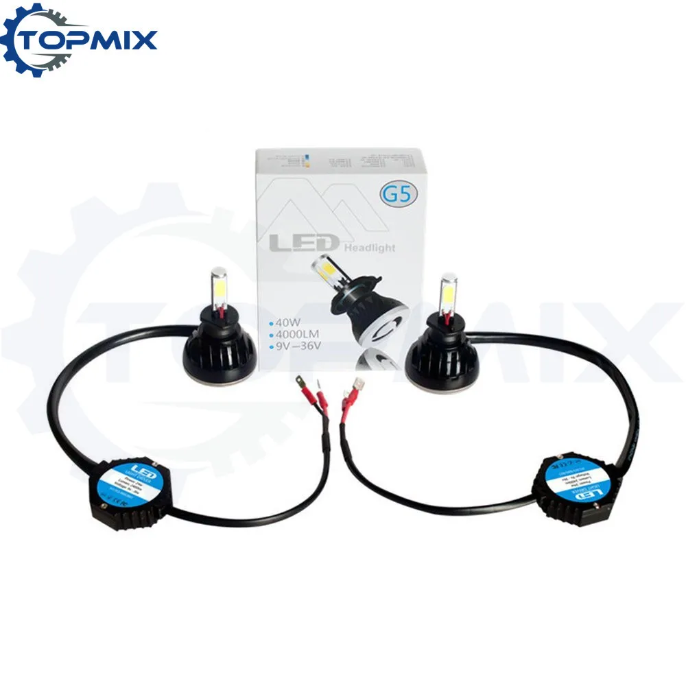 G5 80w 8000lm H1 H3 880 881 High Power Headlamp Auto Led Headlight Car