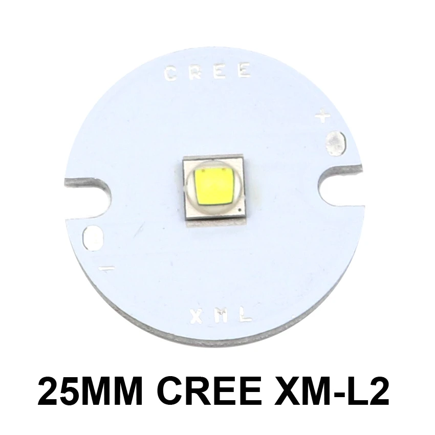 Jammas 5pcs XM-L2 U3 1A Cool White 6500k xml2 LED Emitter High Power LED Emitter Bulb with 20mm Heatsink Electronic DIY Parts Jammas 5pcs XM-L2 U3 1A Cool White 6500k xml2 LED Emitter High Power LED Emitter Bulb with 20mm Heatsink Electronic DIY Parts