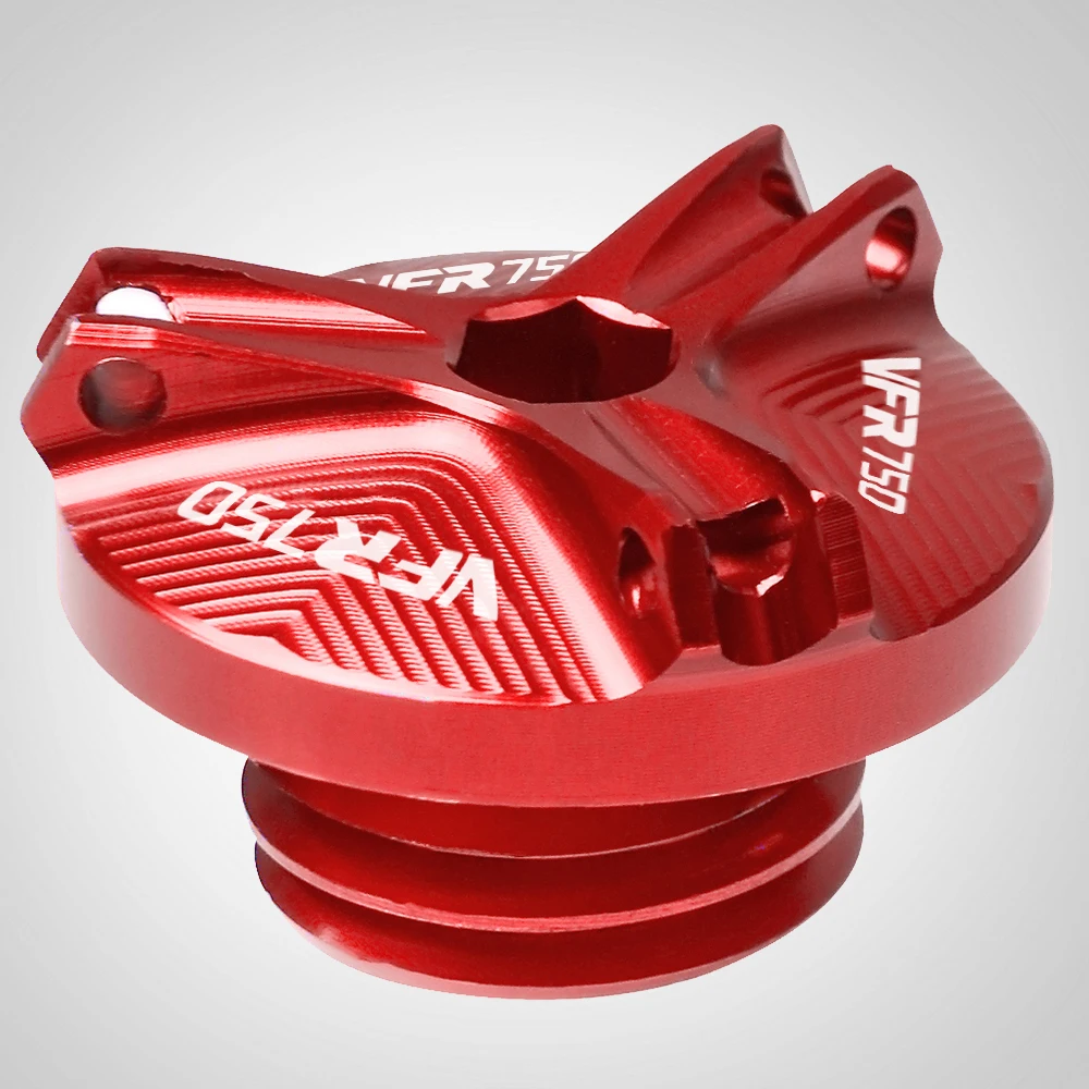 

M20*2.5 CNC Aluminum Motorcycle Accessories Engine Oil Cup Motor Engine Tank Cap Cover For Honda VFR 750F Interceptor 750R RC30