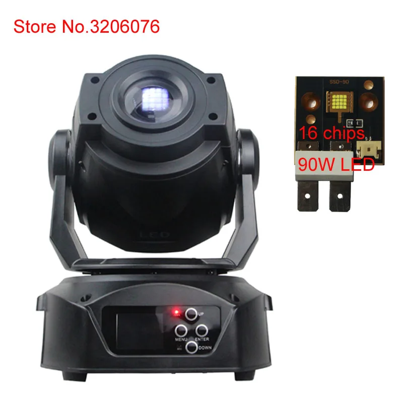 

hot sale led spot moving head 90w pinspot stage lighting equipment night club dj disco focus strobe gobo stage light effect