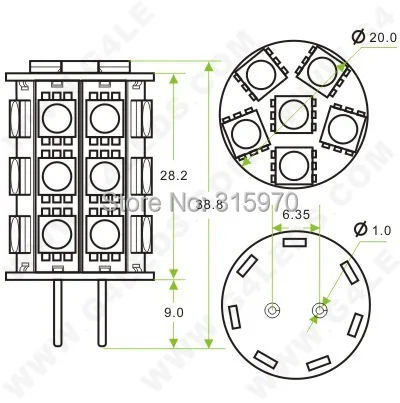 27pcs-5050-g6.35