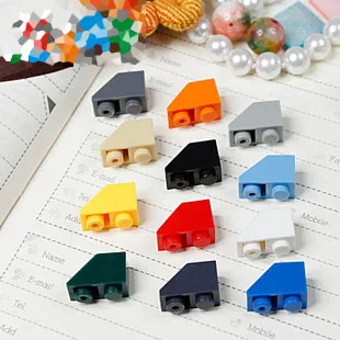 

Elements Brick Parts 3665 Slope Brick Inverted 45 2x1 Classic Piece Building Block Toy Accessory Bricklink 339