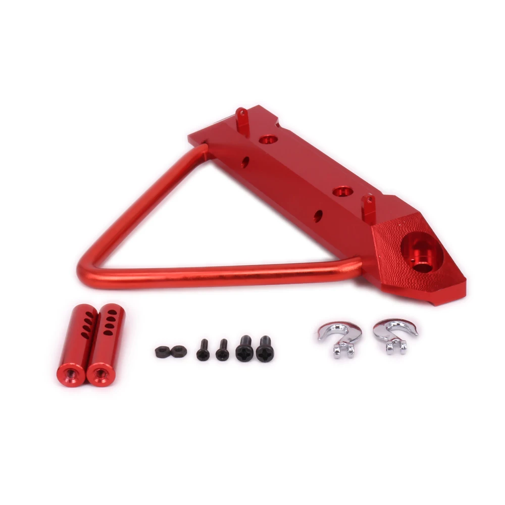 1 шт. алюминиевый передний бампер из сплава для trx4 Rc автомобиля 1/10 Traxxas trx 4 blazer Crawler