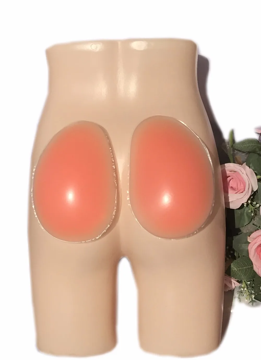 

L Self-adhesive layer, can be reused silicone padded Women Butt Hip Up Padded Enhancer