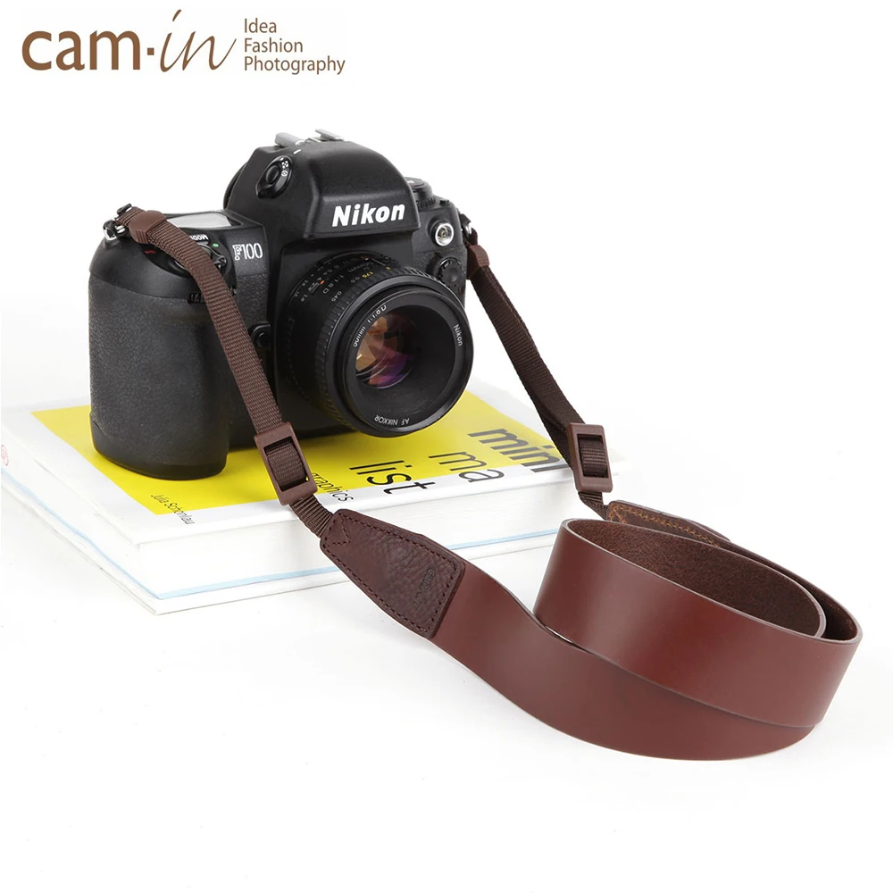 Cam in cs182 2240 2248 итальянская телячья кожа универсальный ремешок для камеры с вырезом
