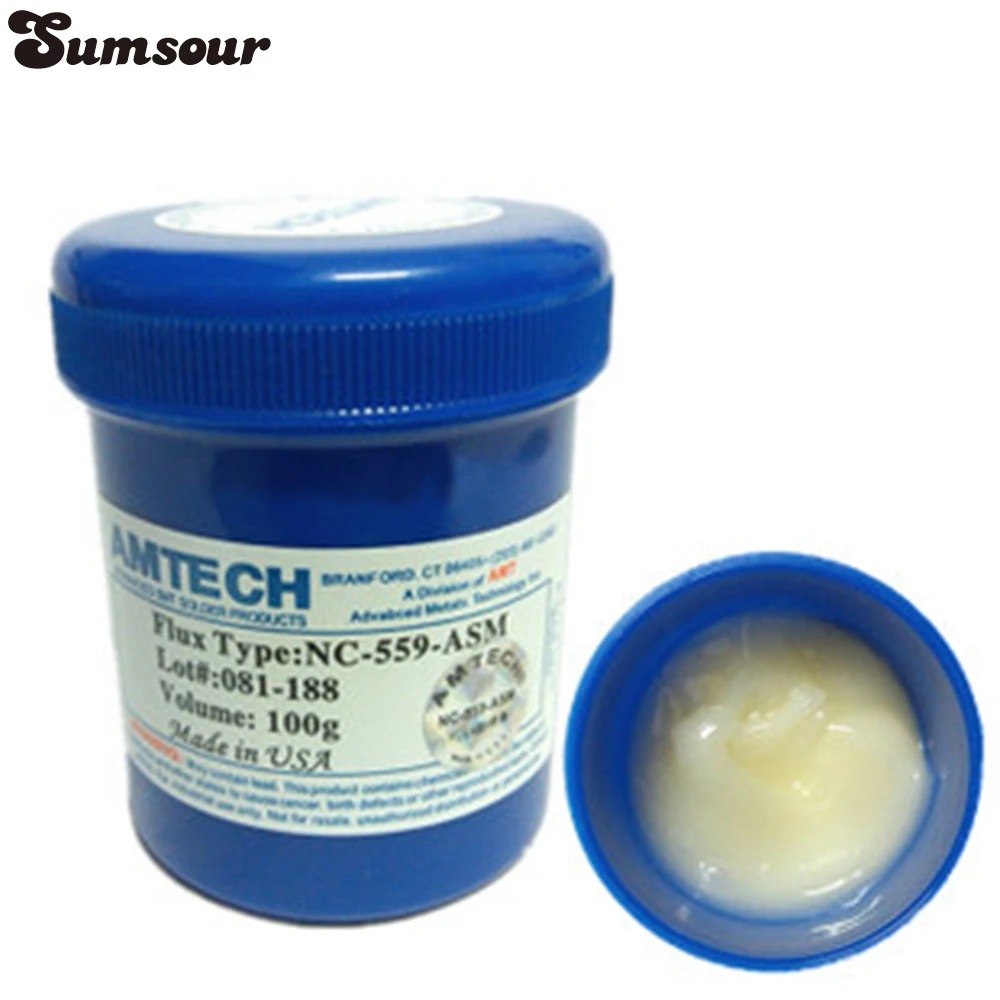 AMTECH NC 559 ASM 100g Lead Free Solder Flux Paste For SMT BGA