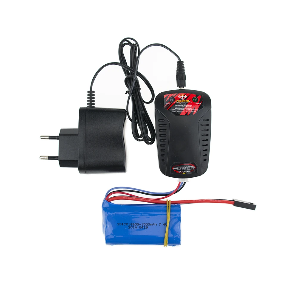 18650 литий ионные аккумуляторы 7 4 V 1500mah 2s батарея 2 или 3 шт и зарядное устройство
