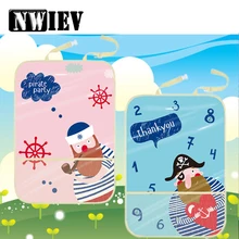 NWIEV, детский коврик, защита спинки сиденья, водонепроницаемый чехол для Volkswagen VW Golf 4 7 6 MK4 Honda Civic 2006-2011 Accord 2003