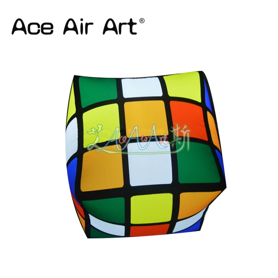 

New design giant inflatable led Rubik's Cube Replica /inflatable magic cube/inflatable cube for event party