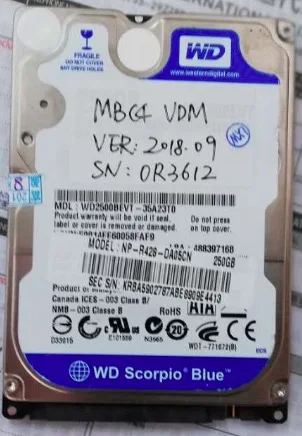 C4 HDD real shot