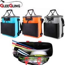 Чехол-катушка GLEEGLING, складная водонепроницаемая рыболовная Сумка, защита для рыбы, бочка eva, утолщенная многофункциональная коробка для живой рыбы