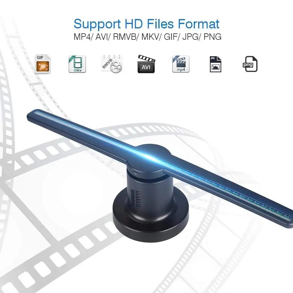 3D Hologram Advertising Fan Projector light display holographic LED holograma wifi customized photos videos 224 lamp beads 3D Hologram Advertising Fan Projector light display holographic LED holograma wifi customized photos videos 224 lamp beads