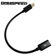 DANSPEED Portable 10cm Micro USB to Type C Cable Digital DAC Amplifier Connector Adapter USB-C Cables Cords