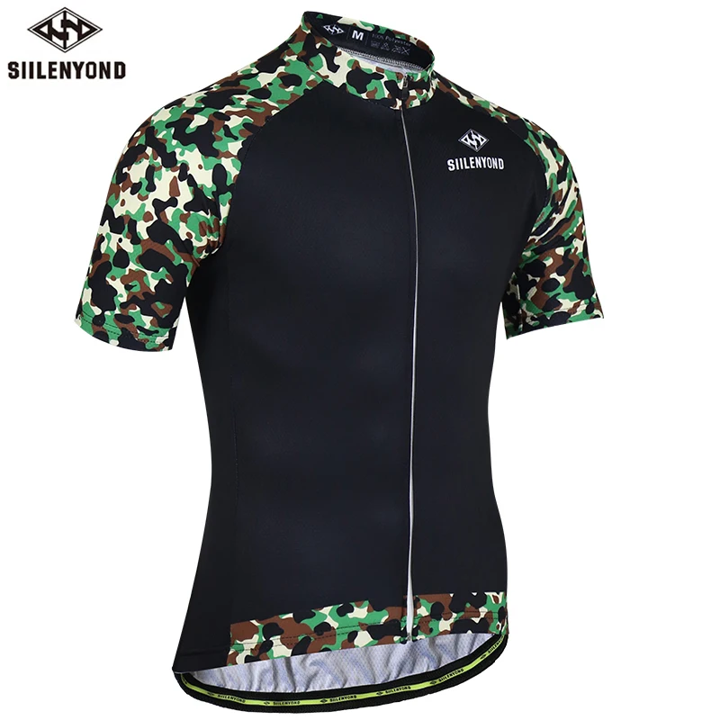 

Siilenyond Summer Cycling Clothing Team Racing Sport Cycling Jersey 2018 Breathable Bicycle Wear Clothes MTB Bike Jersey Shirt