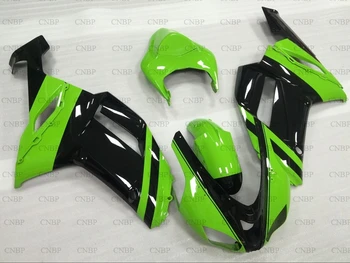 

636 Zx-6r 2007 - 2008 Bodywork Ninja Zx-6r 2008 Full Body Kits Ninja Zx-6r 2007 Green Black Fairings