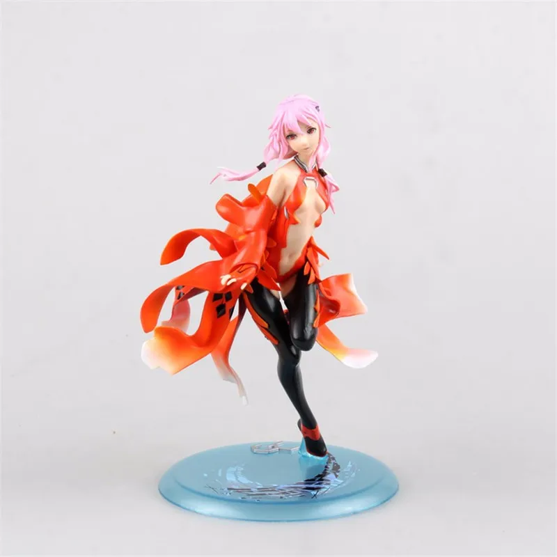 Аниме фигурки 19 см соблазнительная Guilty Crown Inori Yuzuriha модель 1/8 весы окрашенная ПВХ