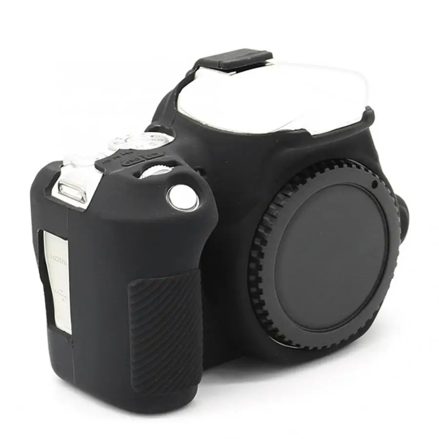 Силиконовый чехол для камеры Canon 200D, мягкий силиконовый чехол, защитный чехол для камеры Canon 200D