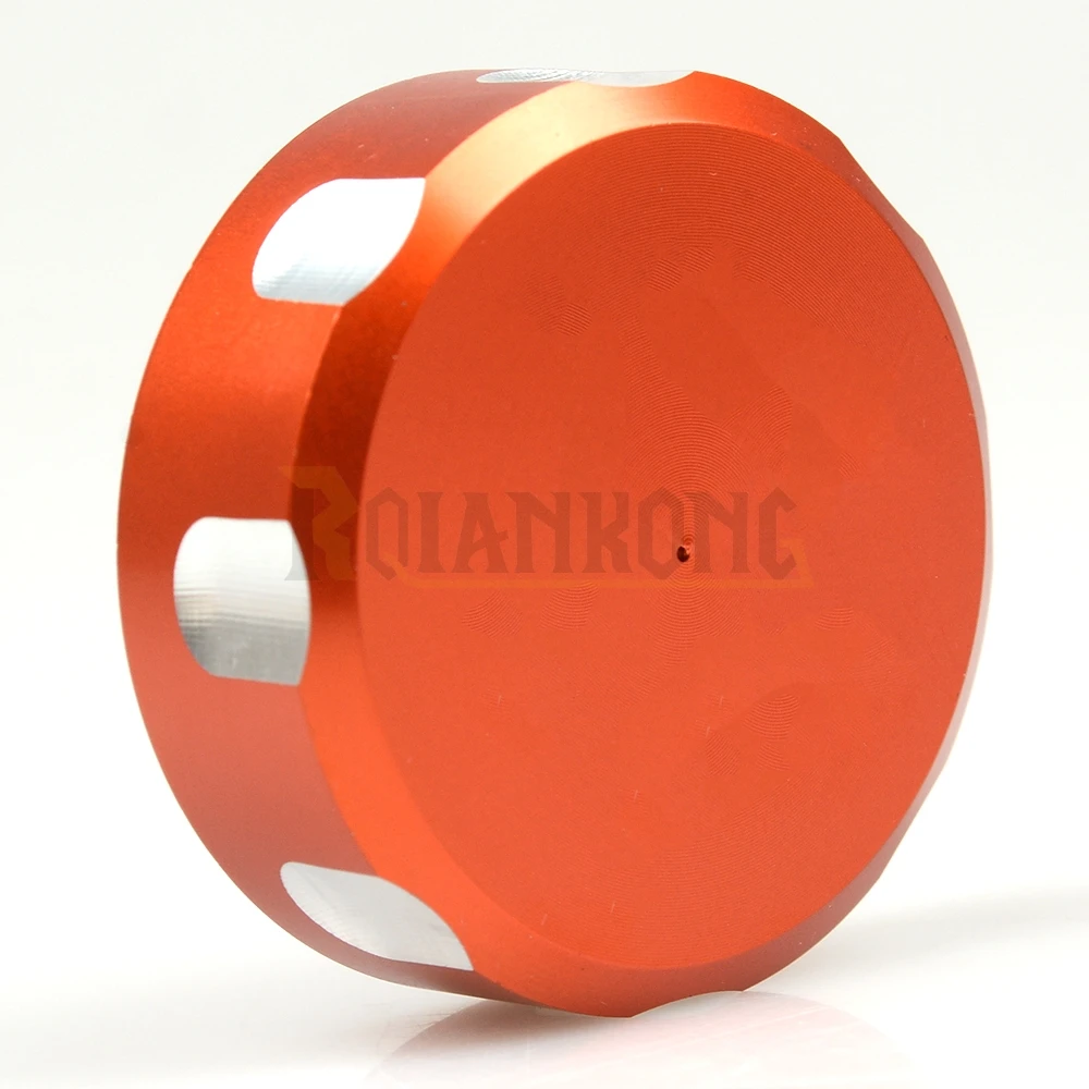 

CNC Aluminum Motorcycle Orange Engine Rear Brake Pump Fluid Reservoir Cap Cover for KTM DUKE RC 125 200 390 LOGO