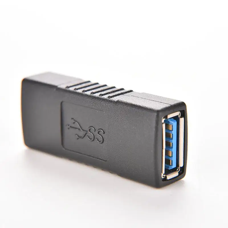 USB 3,0 тип A Женский к гнездовому разъему адаптер USB3.0 AF К AF муфта F/F пол смены расширитель конвертер для ноутбука 1 шт