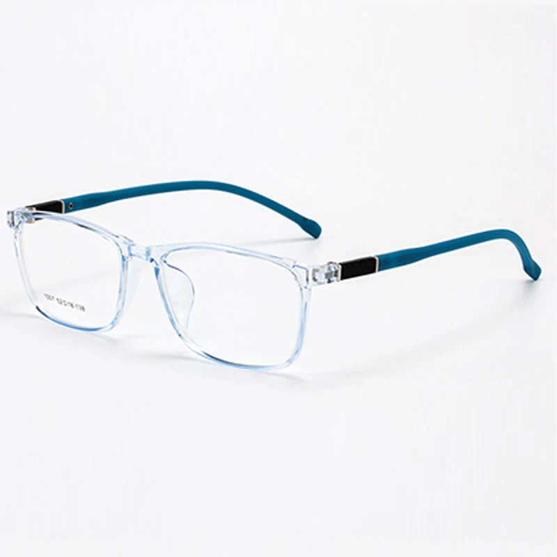 SOZOTU очки оправа для мужчин и женщин очки для работы за компьютером оптические рецептурные студенческие TR90 очки оправа для мужчин прозрачные линзы QF199 - Цвет оправы: QF199-Clear