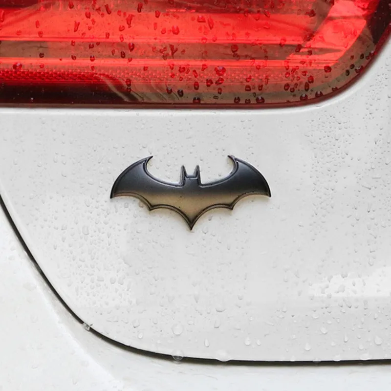 

Car Stickers 3D Metal Batman Logo Sticker Emblem Badge FOR SsangYong actyon korando kyron rexton 2 rodius keysc accessories