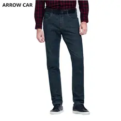 Стрела автомобиля для мужчин модные повседневные джинсы молодежи бизнес классический дикий прямой 2018 осень и зима Новый Джинсы для женщи