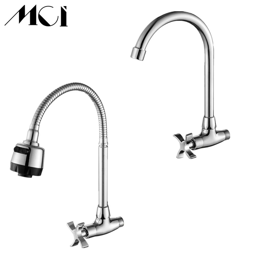 Stream Spray Bubbler Bathroom Kitchen Faucet Wall Mounted Single Hole Single Cold Water Flexible Pipe Kitchen Mixer Torneira Mci Kitchen Faucets Aliexpress