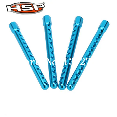 4 шт./лот HSP 122037 02010 обновленные алюминиевые крепления корпуса для 1/10 RC 4WD On Road Car XSTR