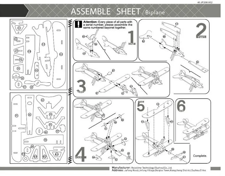 DIY Kids 3D Wooden Puzzles Animal Airplane Model Assembling Building Kits IQ Educational Toys for Children DIY Kids 3D Wooden Puzzles Animal Airplane Model Assembling Building Kits IQ Educational Toys for Children