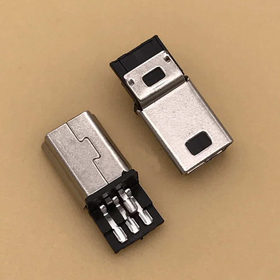 EClyxun 5 шт. мини USB тип 5Pin штекер SMT SMD разъем гнездо разъемы V3 сварочный провод