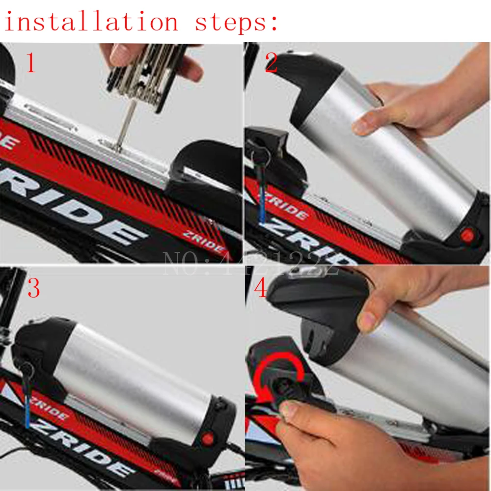 Clearance US EU No Tax Electric Bicycle Battery 36V 21Ah use for sanyo cell Li-ion Battery 36Volt Water Bottle Battery for Bafang Motor 2