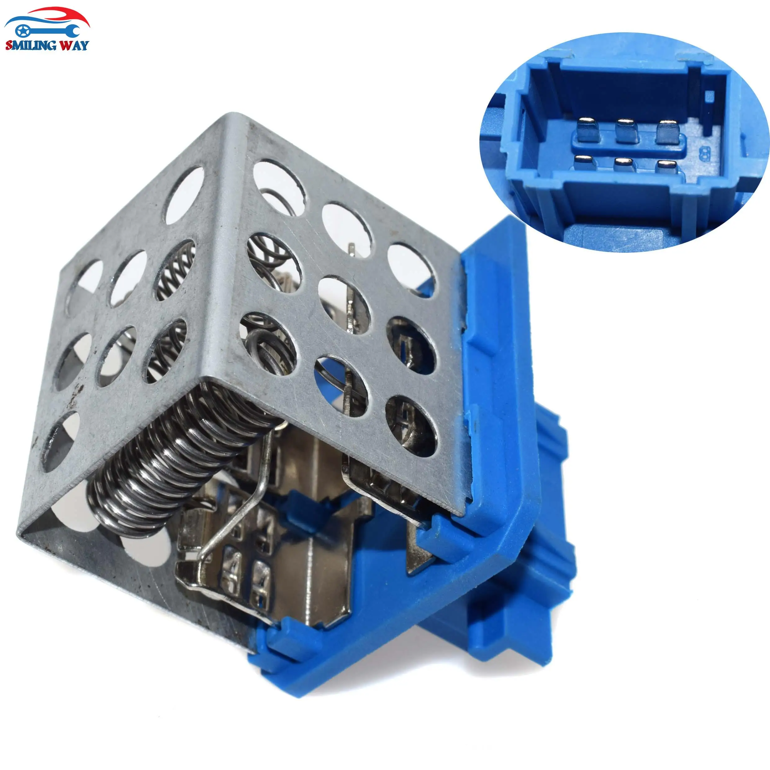 Smiling Way Heater Blower Motor Fan Resistor For Peugeot 206 Cc Sw