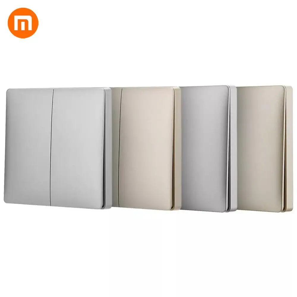 

2019 NEW Xiaomi Mijia Aqara Wireless Switch Zigbee Smart Light Switch Wireless Version With 2 Colors In Stock