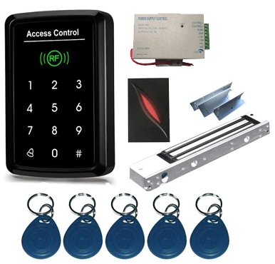

Single Door RFID Two Way Keyfob or Card  Door Entry Control System Kits