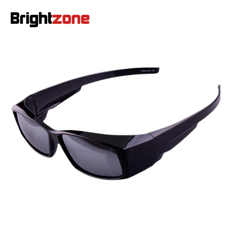 

Outdoor sunglasses Polarized Lens Cover Fit Over Sun glasses Wear Over Myopia For Outdoor Racing New Sunglasses