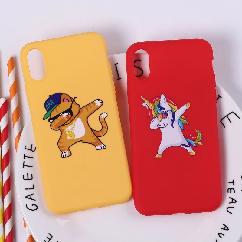 Милый мягкий силиконовый чехол для телефона с рисунком панды Dab Swag чехлы iPhone 12 11 Pro