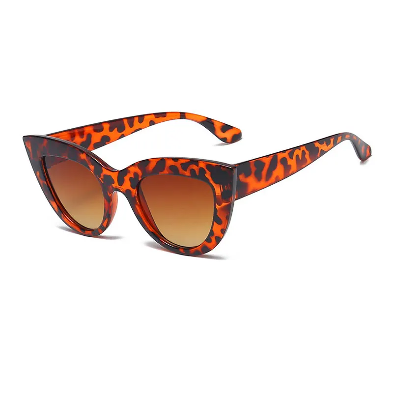 HUHAITANG Винтажные Солнцезащитные очки кошачий глаз, женские роскошные брендовые солнцезащитные очки Cateye, женские модные дизайнерские синие солнцезащитные очки для женщин
