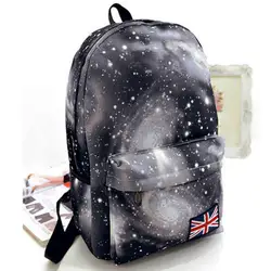 Рюкзак с узором галактики походный рюкзак унисекс холщовые сумки для отдыха большая емкость легкая школьная сумка Schultasche Mochila de viaje