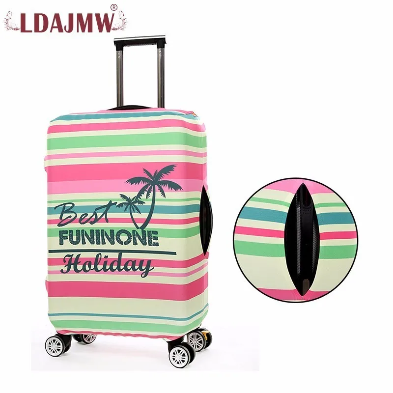 LDAJMW Hot Sale Travel Luggage Suitcase Protective Covers Elastic Suitcase Cover For Trunk Case Apply To 18-32inch