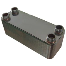 Высокая эффективность 32 пластин пайки пластины теплообменник SUS316 нержавеющая сталь