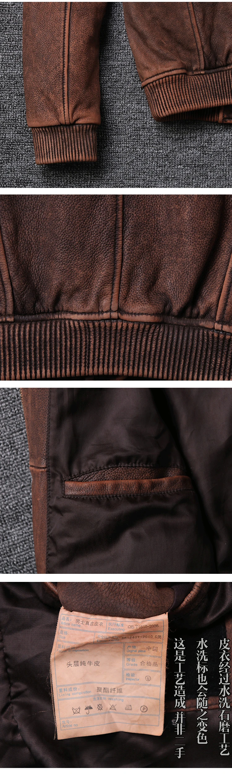 ВВС зимняя летная куртка с меховым воротником винтажная коровья кожа мужская коричневая куртка пилот Мужская кожаная куртка Бомбер