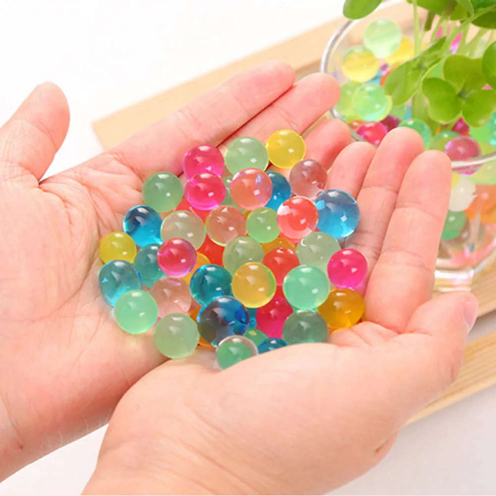 Pearl Soil water Ball Beads Gel Ball For Flower Mud Grow Magic Jelly