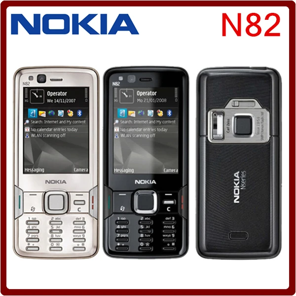 Teléfono móvil Nokia N82, gsm desbloqueado doble cámara de 5MP WIFI 3 G GPS del teléfono del teclado ruso|phone built in gps|phone cases for all phonesn82 - AliExpress
