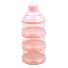 3 Layers Portable Infant Baby Milk Powder Storage Boxes Hot New Baby Food Storage Dispenser Case Container