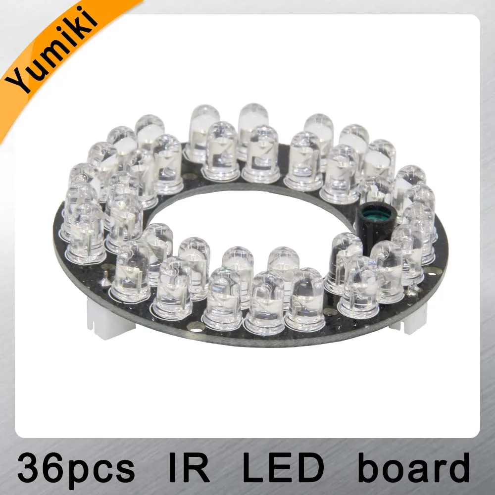  Yumiki Infrared 36pcs IR LED board for CCTV cameras night vision (diameter 60mm) for CS LENs - 32959538370