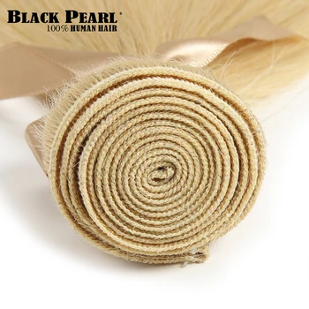 Black Pearl 613 Honey Blonde Bundles brazilian Straight Hair Weave 100% Remy Human Hair  Extensions 613 Bundles 5